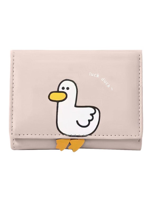[Duck Pink] 30% Off Short Duck Wallet Coin Purse Card Holder