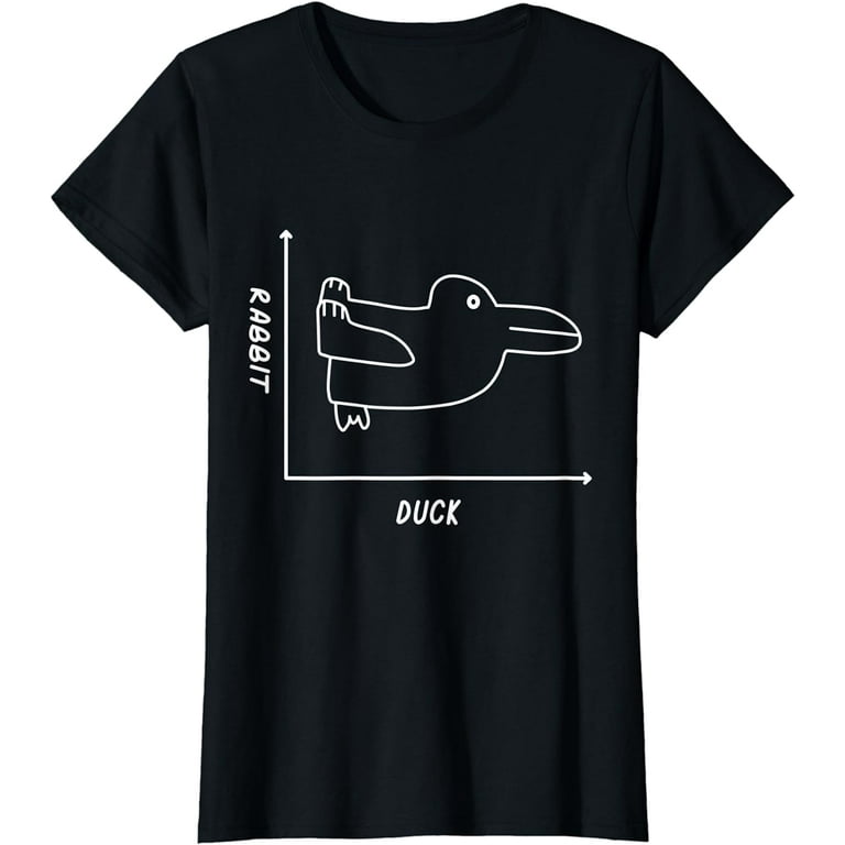 Fun Math Tee Shirt Duck Rabbit Graph Fun Math Tee Shirt Duck Rabbit Graph