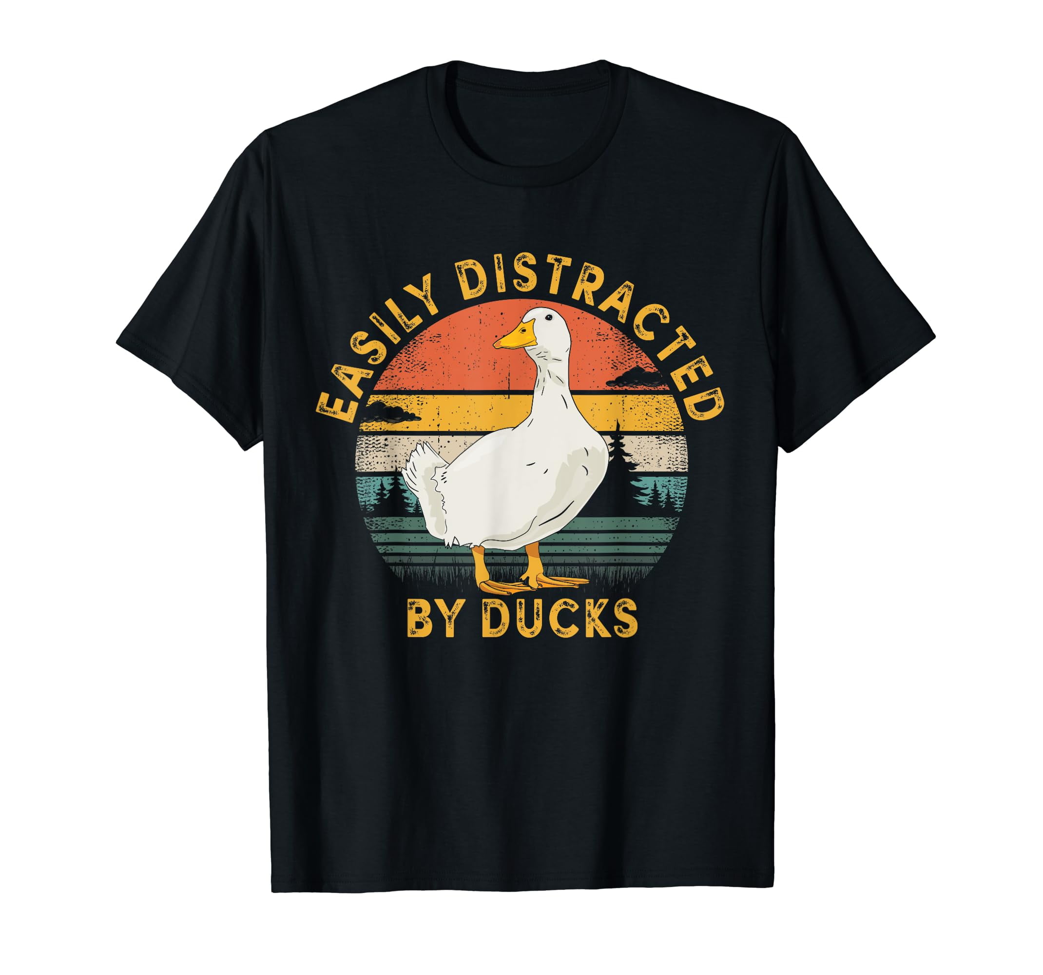 Pekin Duck T-Shirt, Vintage Retro Style T-Shirt Pekin Duck T-Shirt, Vintage Retro Style T-Shirt