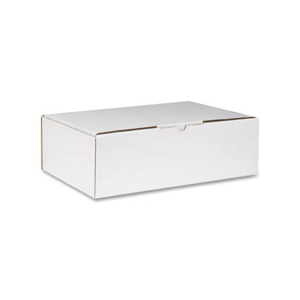 Duck Self-Locking Mailing Box, 13 in. x 9 in. x 4 in., White, 25-Count