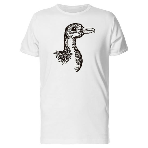 Duck Sketch Animal T-Shirt Men -Image by Shutterstock, Male 3X-Large