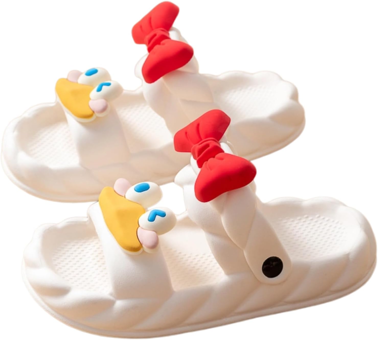 BH-JJSMGS Pillow Slippers For Women And Men, Cloud Slides Shower Sandals House Shoes Comfy And Cushioned Thick Sole