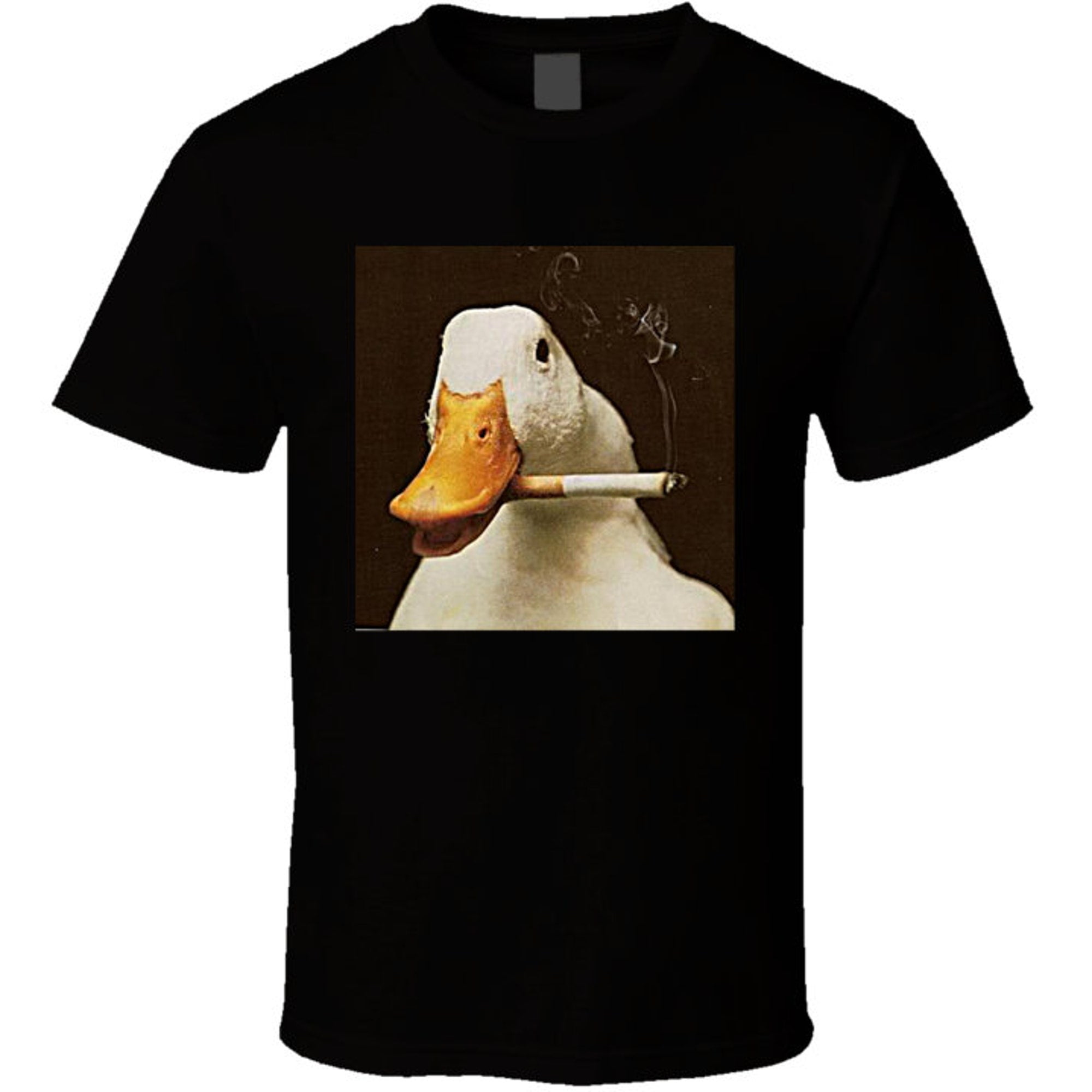 Duck Smoking Cigarette Meme T Shirt - Walmart.com