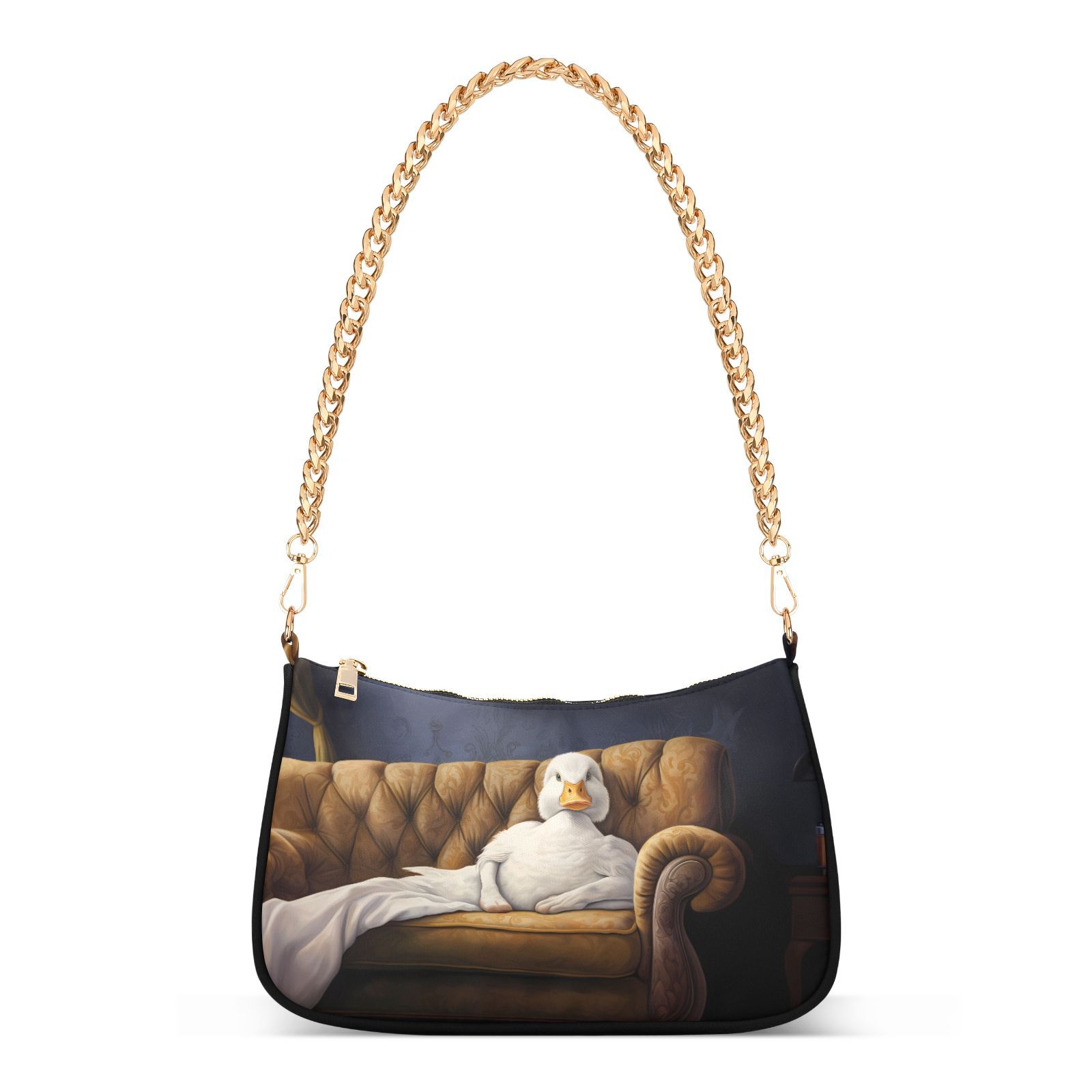 Duck SofaWomen Small Shoulder Bag Crossbody Tote Hobo Bags Purse Clutch Handbags with Chain Strap for Women