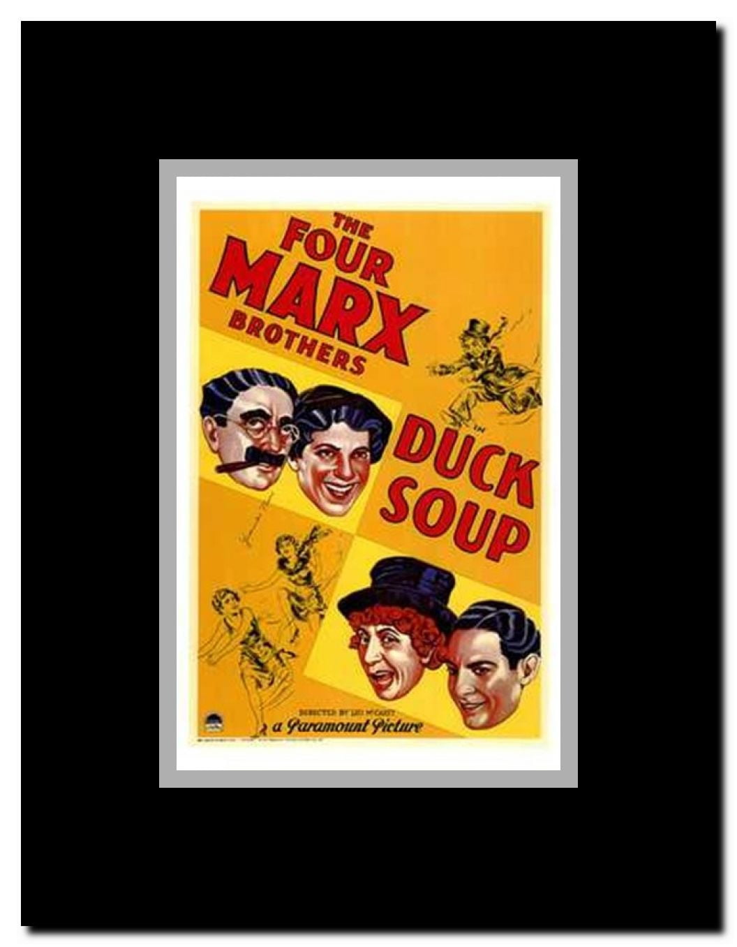 Duck Soup Framed Movie Poster
