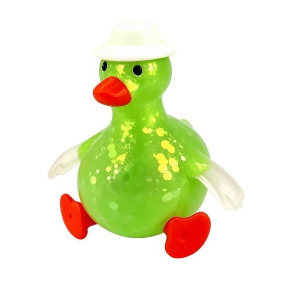 Duck Squishy Stress Relief Squeeze Figure, Maltose Style Slow Rising Sensory Fidget, Soft Compression Relaxation for Stress Relief, Sensory Engagement & Tactile Enjoyment (Green)