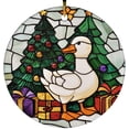 thumbnail image 1 of Duck Stained Glass Ornaments, Duck Ornament,Duck Christmas Tree Ornament, Duck Xmas Decorations hGpsho, 1 of 5