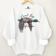 thumbnail image 1 of Duck Sweatshirt, Unisex Graphic Printed Sweater, For Men, For Women, Gift For Woman And Men Sweatshirt, 1 of 4