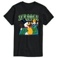 thumbnail image 1 of Duck Tales - Scrooge McDuck Bootleg - Men's Short Sleeve Graphic T-Shirt, 1 of 4