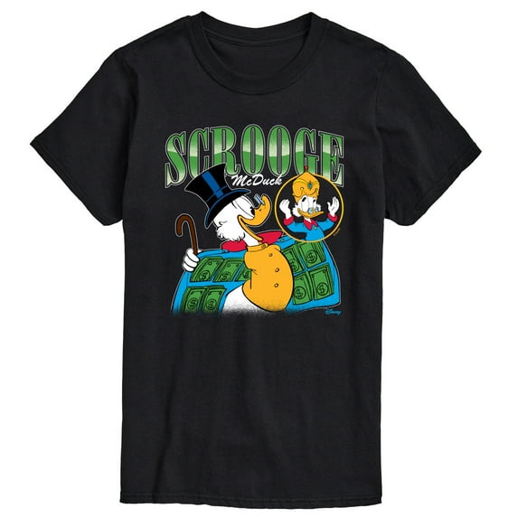 Duck Tales - Scrooge McDuck Bootleg - Men's Short Sleeve Graphic T-Shirt