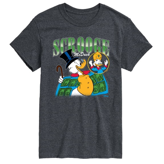 Duck Tales - Scrooge McDuck Bootleg - Men's Short Sleeve Graphic T-Shirt