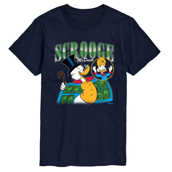 Duck Tales - Scrooge McDuck Bootleg - Men's Short Sleeve Graphic T-Shirt