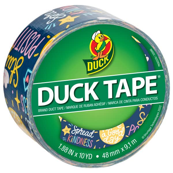 Duck Tape Brand Duct Tape Positivity 1.88 in. x 10 yd.