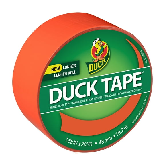 Duck Tape Brand Neon Orange Duct Tape, 1.88 in. x 20 yd.