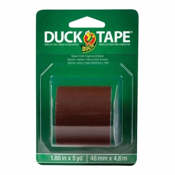 Duck Tape Brown 1.88 Inch X 5 Yard Adhesive Tape For Home Improvement Projects