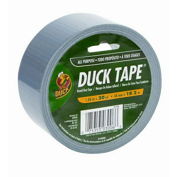 Duck Tape. Gray 1.88 Inches X 20 Yards