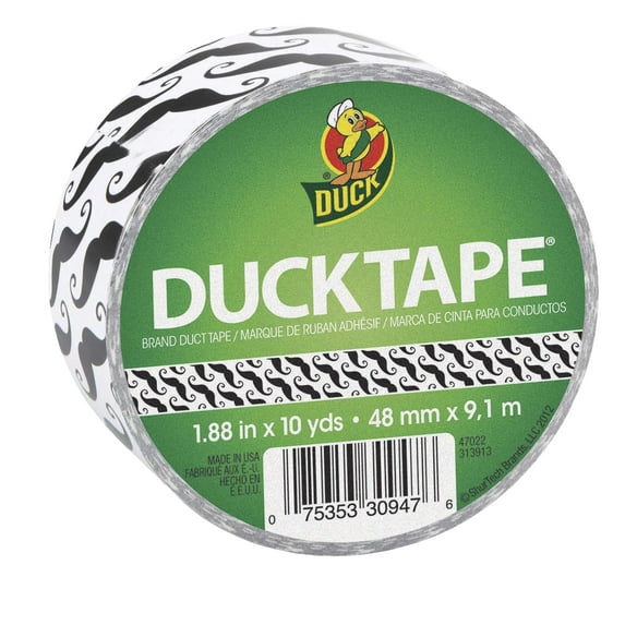 Mustache Duck Tape Brand Printed Duct Tape