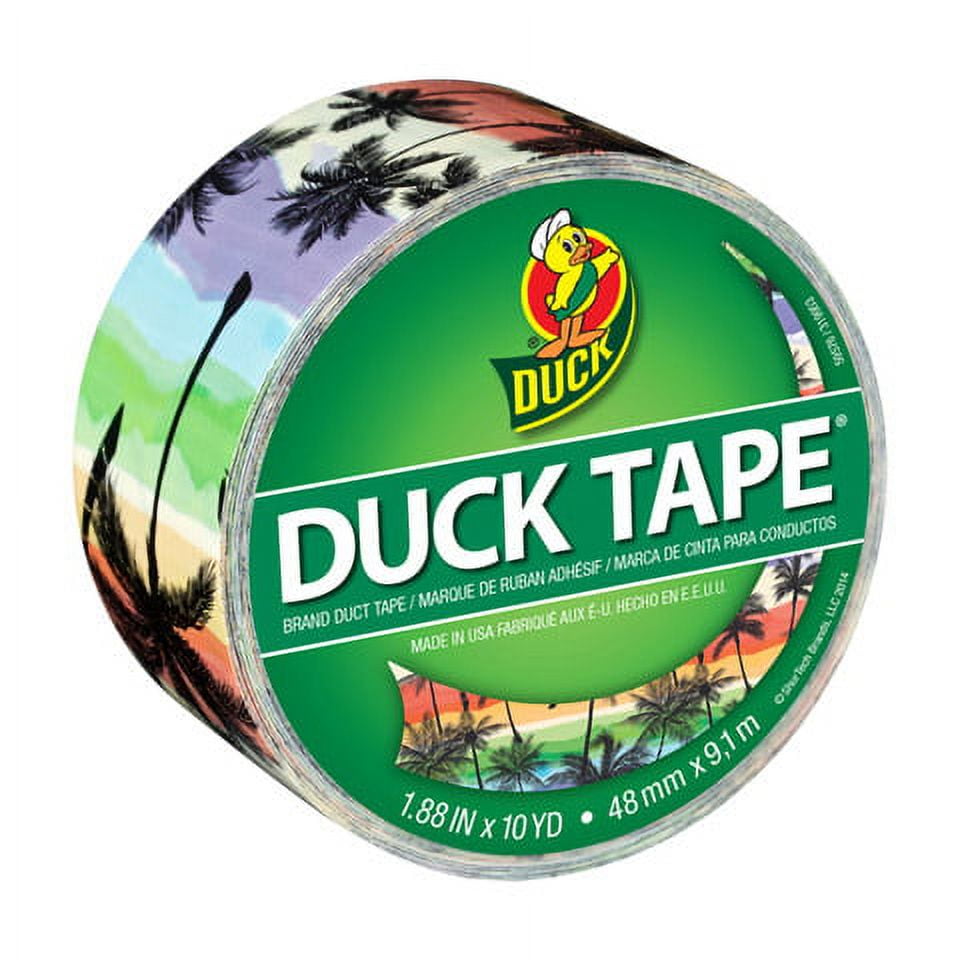 Duck Tape Sunset Strip Printed Duct Tape. 1.88 inches wide 10-yard roll