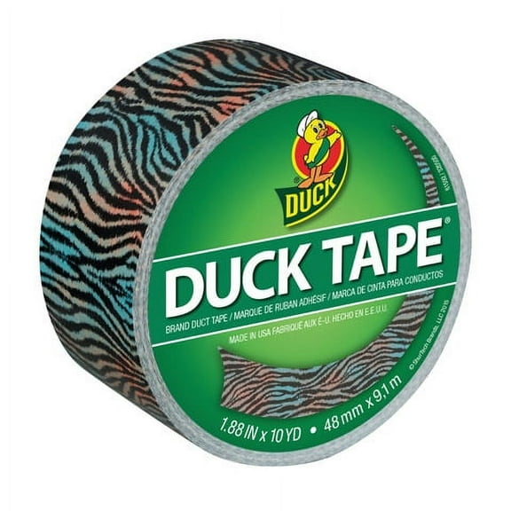 Duck Tape Tiger Stripes Printed Duct Tape. 1.88 inches wide 10-yard roll