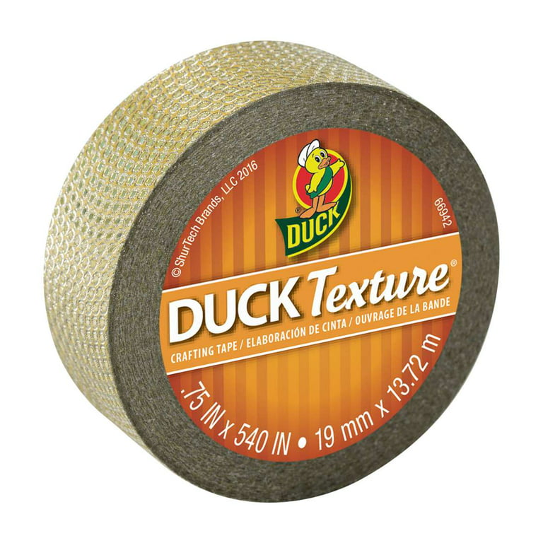 Duck Brand Texture Crafting Tape: 3/4 in. x 15 yds. (Gold Wave)