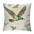 thumbnail image 1 of Duck Throw Pillow Covers Soft Rustic Farmhouse Wildlife Cushion Covers for Couch Sofa Cartoon Ducks Pattern Decorative Pillowcases Outdoor Pillows Covers, 1 of 5