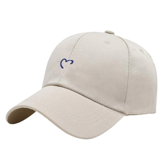 Duck Tongue Baseball Cap Letters Embroidered Sun Hat Sports Outdoor T4O7