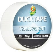 Transparent Duck Tape Brand Duct Tape, 1.88 in. x 20 yd., Clear