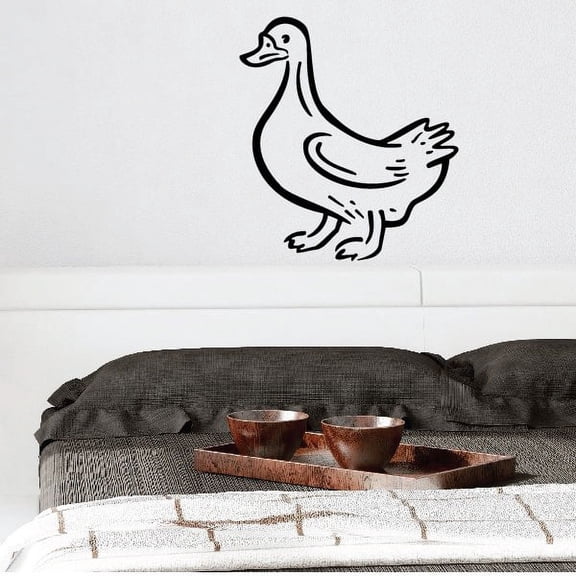 Duck Wall Decal - Vinyl Decal - Car Decal - MC002 - 36 Inches