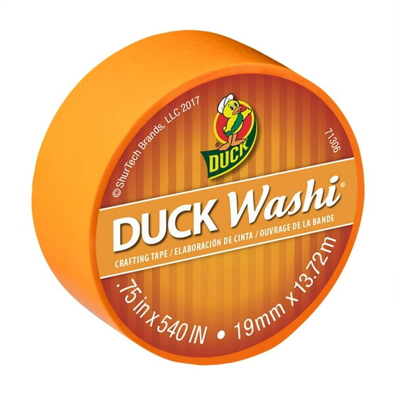 Duck Washi 0.75"x540" Crafting Tape