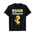 thumbnail image 1 of Duck Whisperer Black T-Shirt, 1 of 5