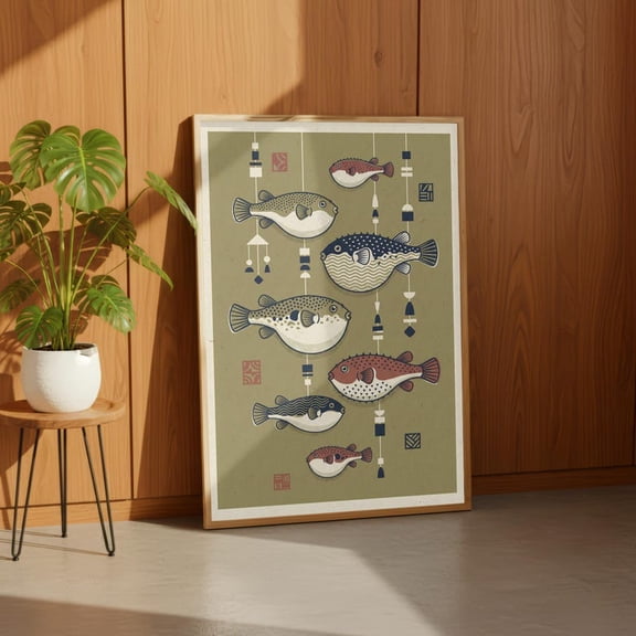 Paris Art Print: Retro Blue Typography Poster, Eiffel Tower Wall Decor 16x24 UNFRAMED