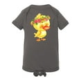 thumbnail image 1 of Duck With A Wreath Bodysuit Infant -Image by Shutterstock,  6 Months, 1 of 4