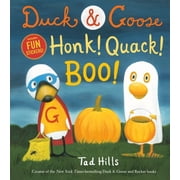 Duck & Goose Duck & Goose, Honk! Quack! Boo! A Halloween Story with Fun Stickers, Hardcover