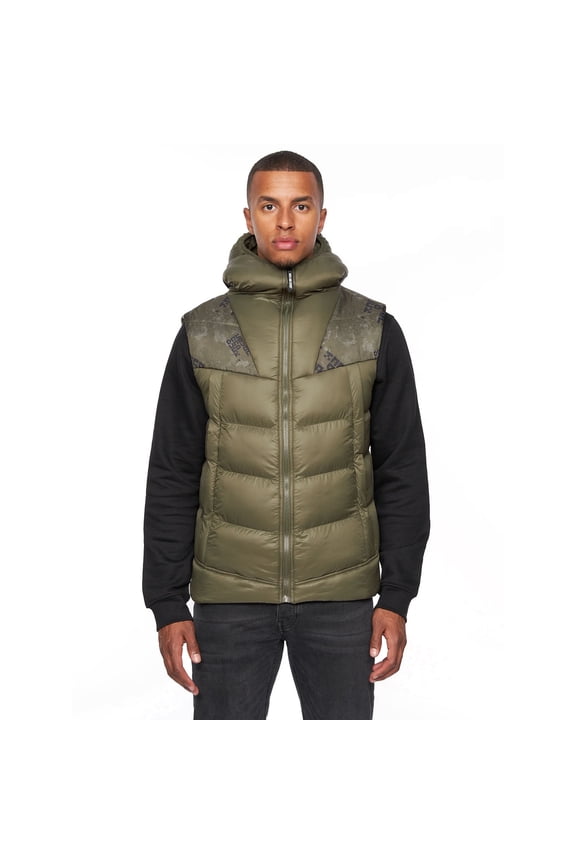 Mens Rierson Hooded Vest
