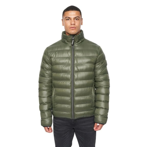 Duck and Cover Mens Shemmy 2 Layer Quilted Jacket