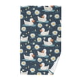 thumbnail image 1 of Duck and Flowers Bath Towel 100% Cotton Soft Thick High Absorbency Hand Face Towel Single Pack 16x28in, 1 of 7