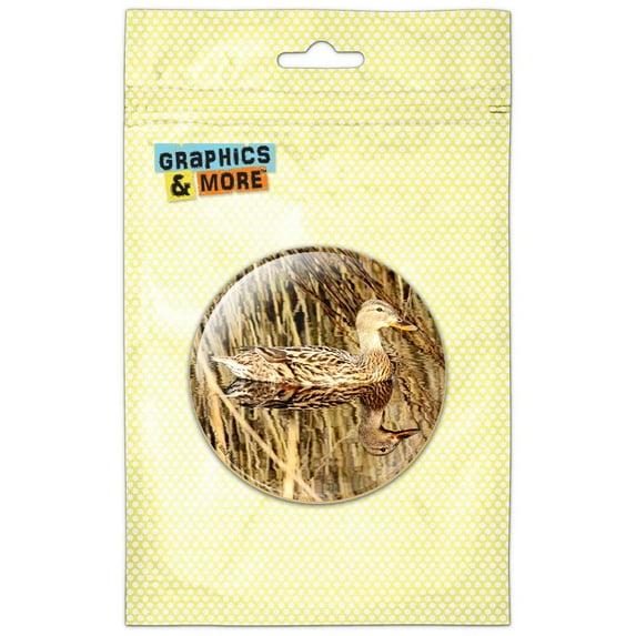 Duck and Reeds Refrigerator Button Magnet