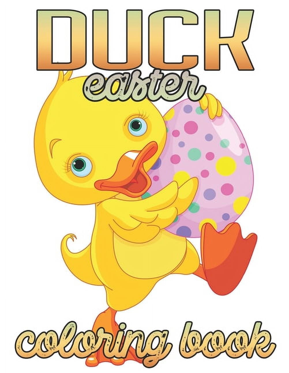 Duck easter Coloring Book (Paperback)