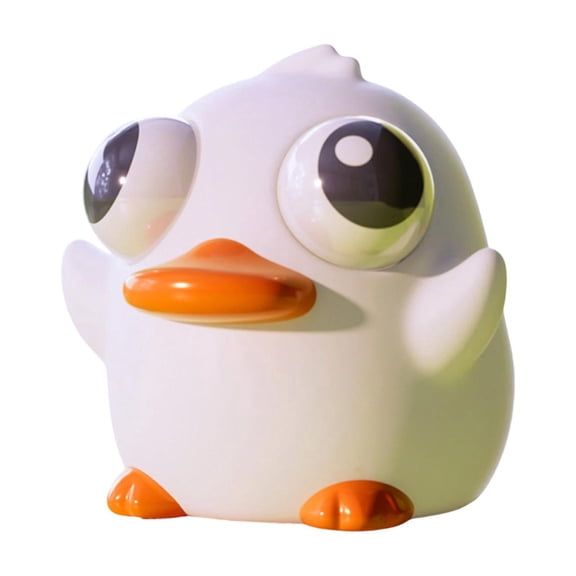 Duck-shaped Stress Relief Toy – Slow-Rising Squeeze Fidget for Anxiety Relief & Focus, Office Desk, Study Break & Home Use, 3.5-inch Soft Silicone