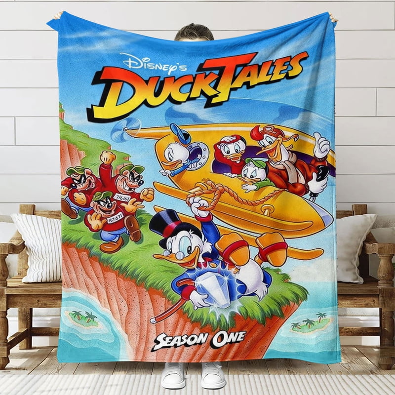 DuckTales Throw Blanket Gifts for Fans Lover Girls Boys Women Present Hoodie Him Bed 30"x40"