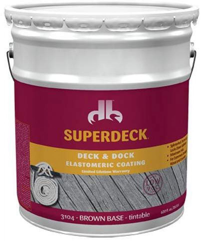 Duckback Products SC-3104-5 5-Gallon Brown Elasto Coating - Walmart.com