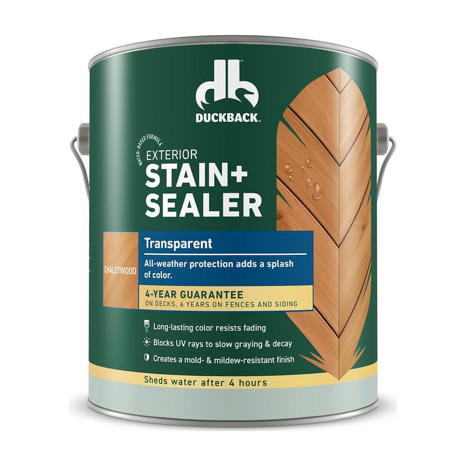Duckback Transparent Chaletwood Stain and Sealer 1 gal.