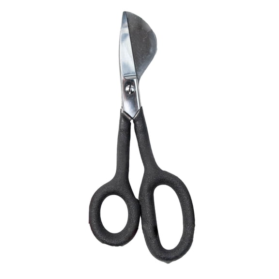 Duckbill Carpet Pile Scissors 7 Inch for Carpet Trimming, Ergonomic Handle Duckbill Scissors for Carpet Pile Trimming