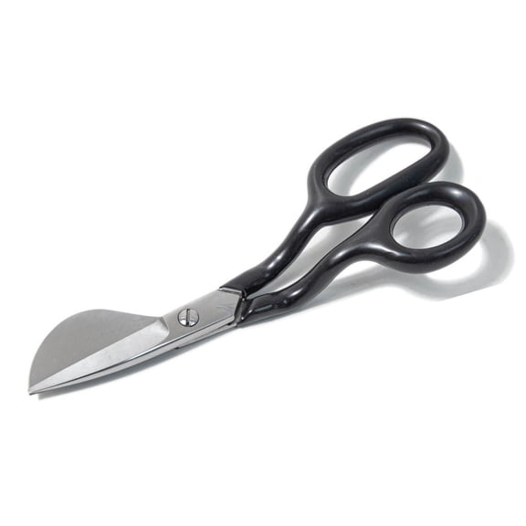 Duckbill Carpet Pile Scissors 7 Inch for Carpet Trimming, Ergonomic Handle Duckbill Scissors for Carpet Pile Trimming