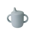 thumbnail image 1 of Duckbill Sippy Cup, Zzbeans Soft Silicone Leak-Proof Training Cup, BPA-Free Infant Learning Drink Cup with Spout Easy Clean Dishwasher Safe, Blue, 1 of 5