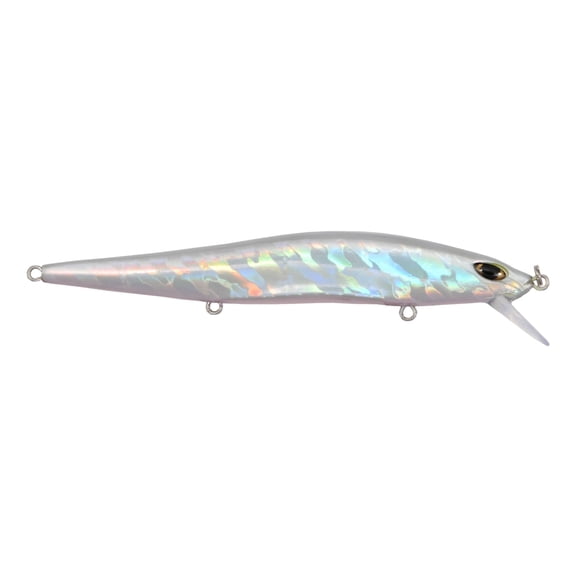 Duckett Fishing BD 115 Suspenfing Jerkbait, Chrome Shad, 115 mm