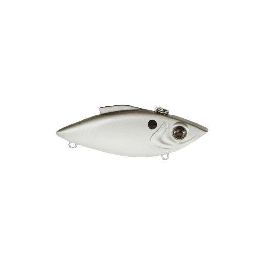 Duckett Fishing BD Trap Lipless Crankbait, High-Performance Bass Lure for Aggressive Strikes, Pearl Grey Shiner,