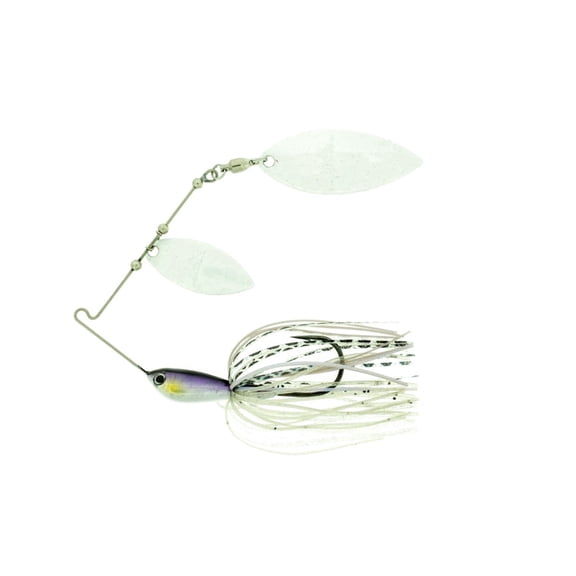 Duckett Fishing BD Water Slash Double Willow Spinnerbait, Purple Sinsay, 3/8 oz