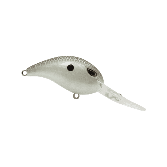 Duckett Fishing BD6 Crankbait, Deep Diving Bass Lure with Precision Action for Big Strikes, Green Gizzard Shad