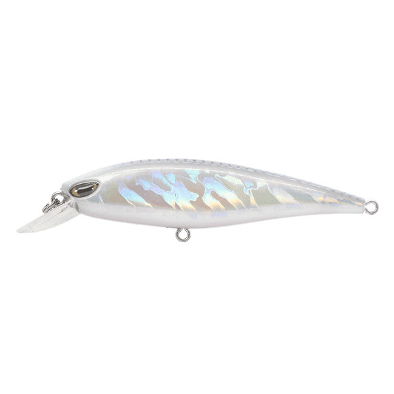 Duckett Fishing BD79 Suspending Jerkbait, Precision Lure for Effective Targeting of Bass in Various Conditions, Chrome Shad